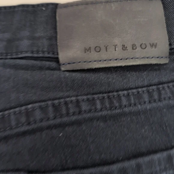 Mott & Bow Slim Merc Blue Jeans 32x30 Men